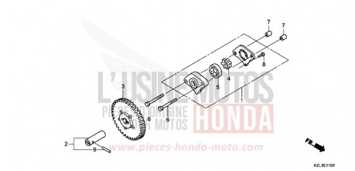 POMPE A HUILE NSC110MPDE de 2014